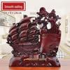 Smooth Sailing Boat Pen Holder & Desk Ornament - Perfect for Office, Home Decoration, and Gifts