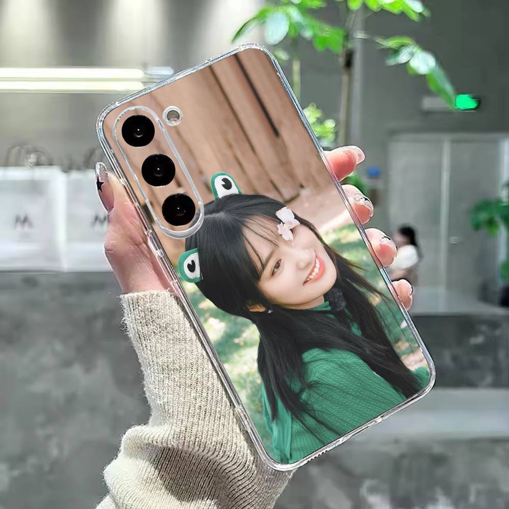 Chinese actress S-Shen Y-Yue Phone Case For Samsung Galaxy A91,80,73,72 ,71,53,52,32 ,31,22,21s,20,Transparent Case