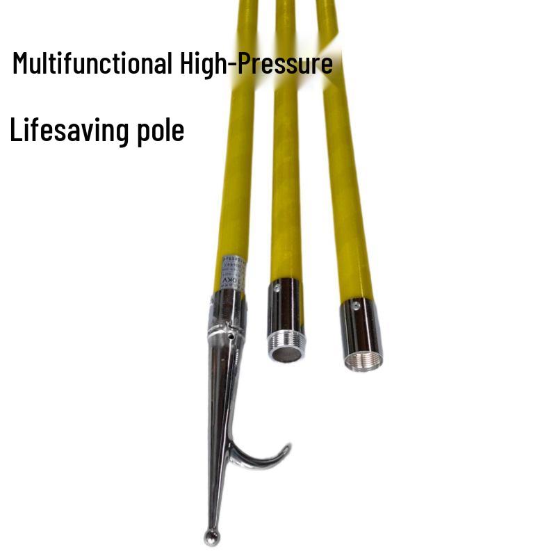 Telescopic Stainless Steel and Aluminum Alloy Marine Fire Hook for Boats and Yachts