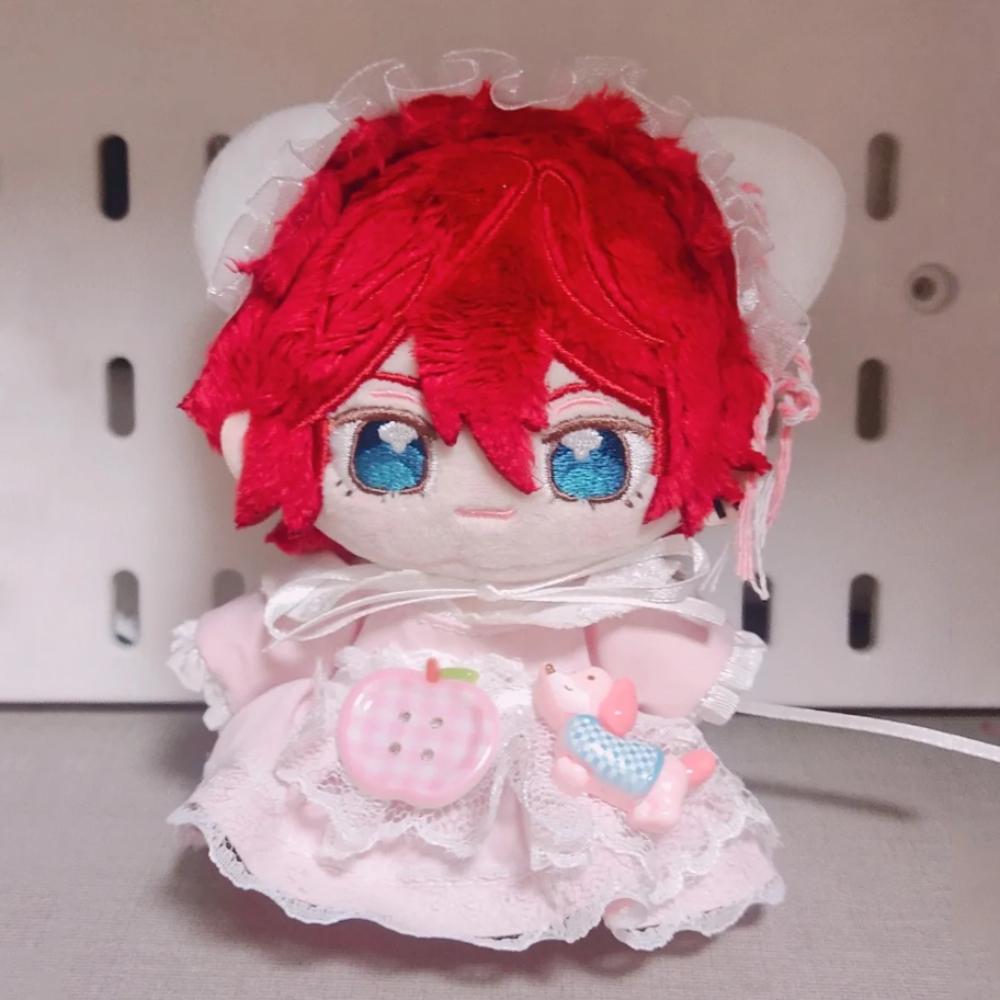 Cat Ear 10cm Cotton Doll Clothes Cute Dress Doll Dress Up Set Doll Clothes Outfit  Children's Gift