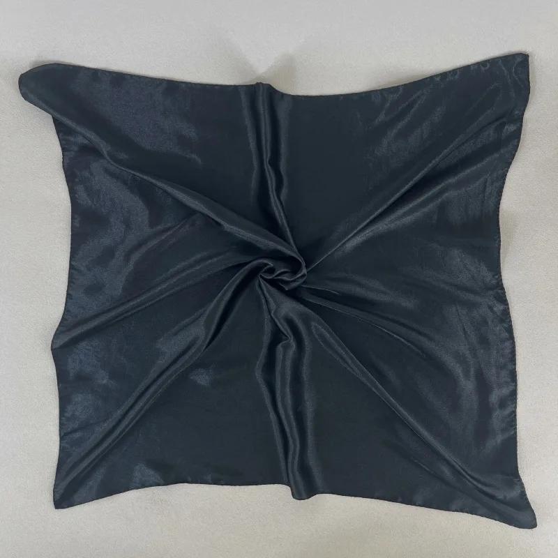 Y2K Punk Style Bandana Scarf Bling Bling Silver Fashion Headband for Women Girls Square Head Scarf  Hair Accessories