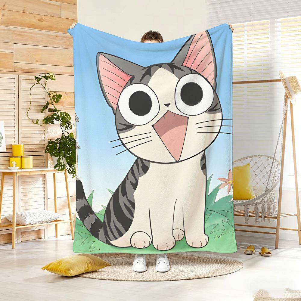 Cartoon C-ChisS Sweet HomeS Throw Soft Warm Throw Blanket for Bedroom Living Room Bed Travel Camping Picnic Gift