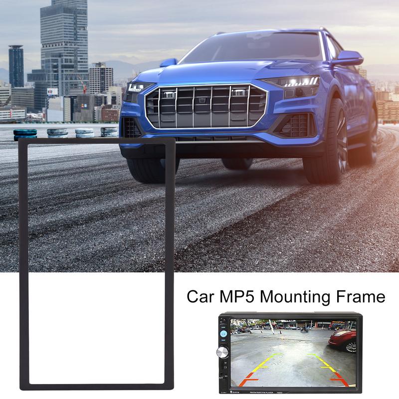 Vehicle Radio MP5 Install Frame Car MP5 Mounting Frame Thick Car Stereo Radio Mount Frame Trim For 2 Din Car Radio MP5 178x100MM