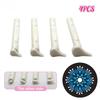 4 Stück DIY Dotting Werkzeug Set Graffiti Blume Schmetterling Mond Muster Florale Kunst Stempelstift Punktmalerei Präge Bastelwerkzeuge