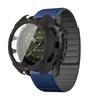 Strap+Case For Garmin Fenix 8 47 51mm Tempered Glass Cover Magnetic Silicone Band QuickFit Bracelet Protector Fenix8 Accessories