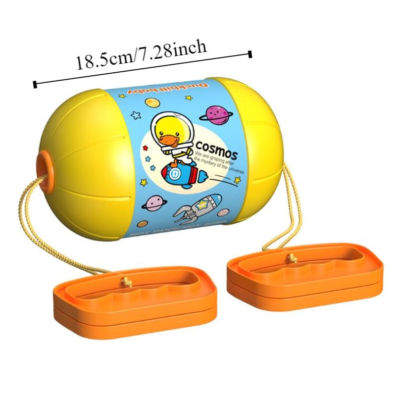 ABS Combination Shuttle Ball Interactive Double Pull Ball Toy Children Outdoor