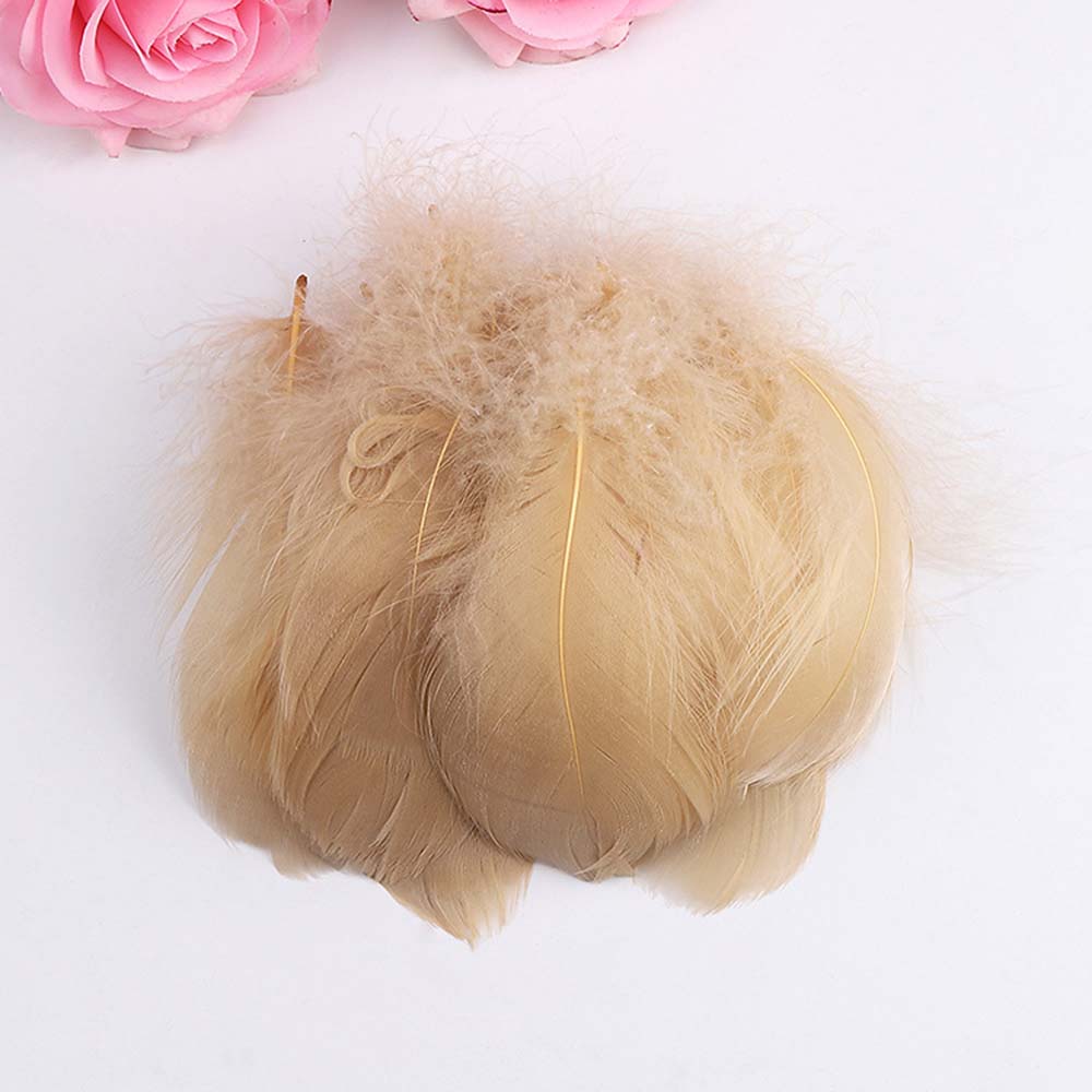 Goose Feather 6cm~11cm For Beautiful Decoration Handicraft Gift Box DIY 50/100/150pcs Colorful Goose Feathers