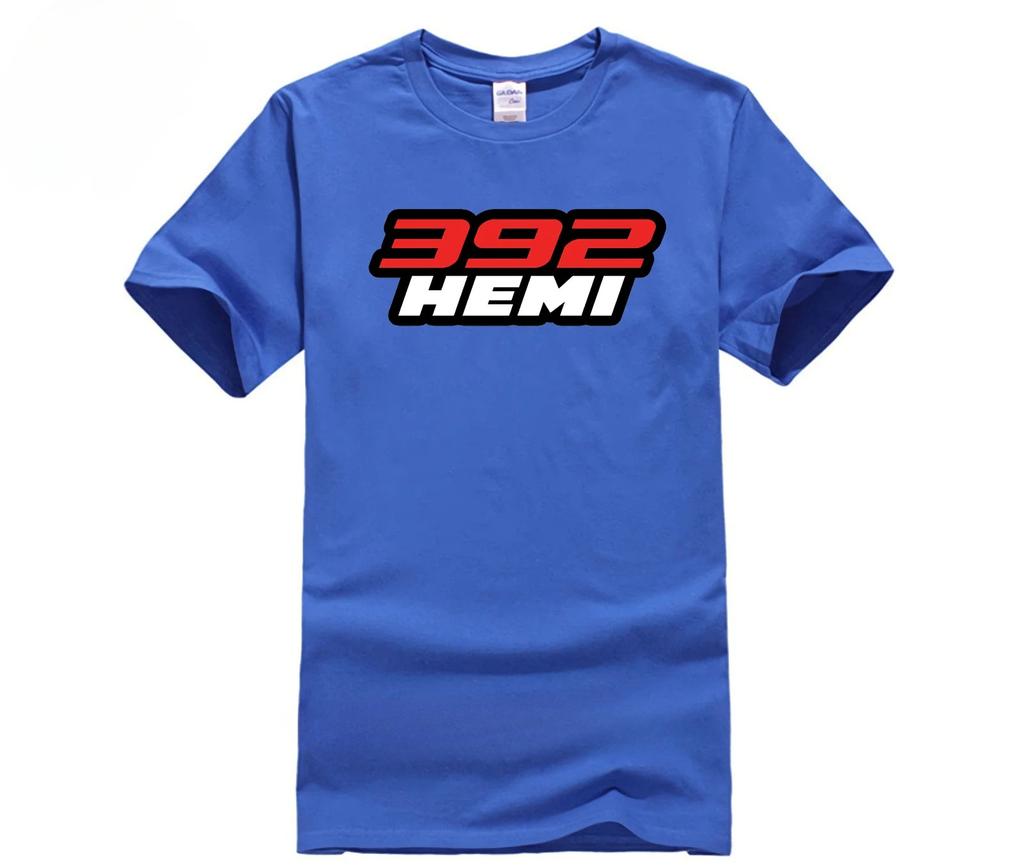 Mopar Tshirt New 2026 Cotton Tee 392 Hemi Scat Pack Print Casual Short Sleeve For Muscle Car Enthusiasts