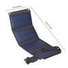 20W Portable Solar Panel IP65 Waterproof Foldable Solar Panel Kit Portable Generator Charger for Car Boat Caravan Camp