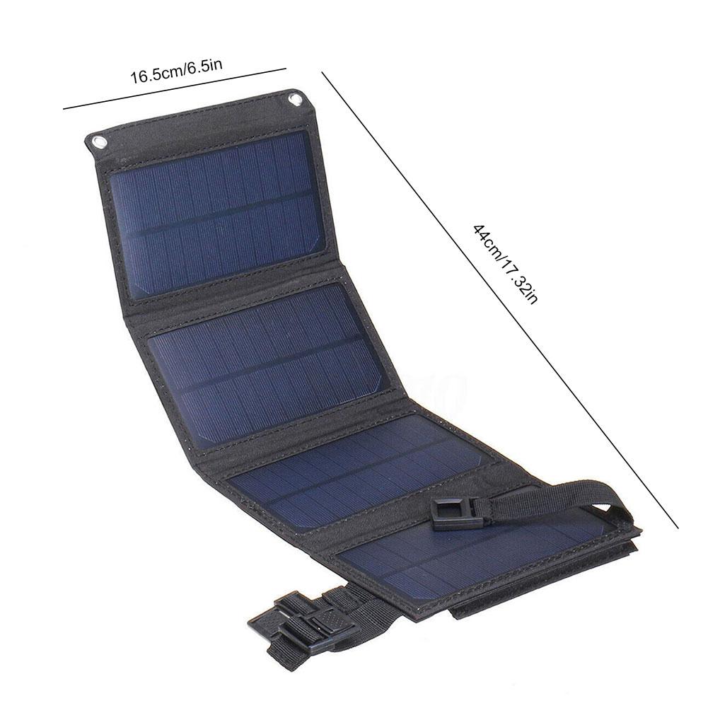 20W Portable Solar Panel IP65 Waterproof Foldable Solar Panel Kit Portable Generator Charger for Car Boat Caravan Camp