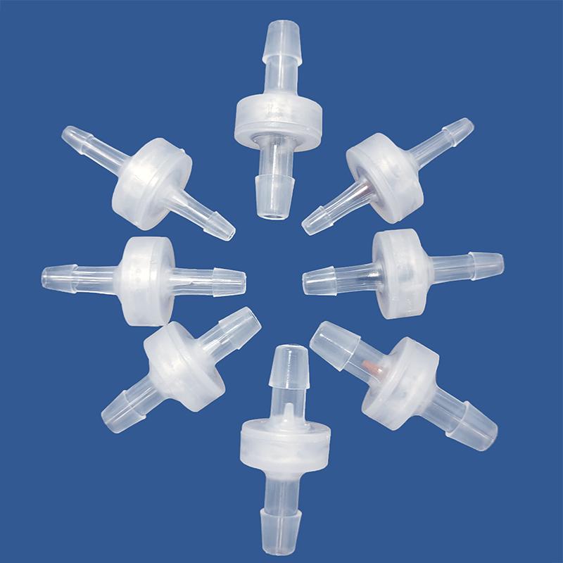 Ozone & Oil Resistant Plastic Check Valve / Stop Valve / Non-Return Valve