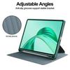 Capa para Honor Pad X8a 11" com três dobras, couro sintético, acrílico, capa traseira com suporte para Honor Pad X8a X 8a e porta-lápis