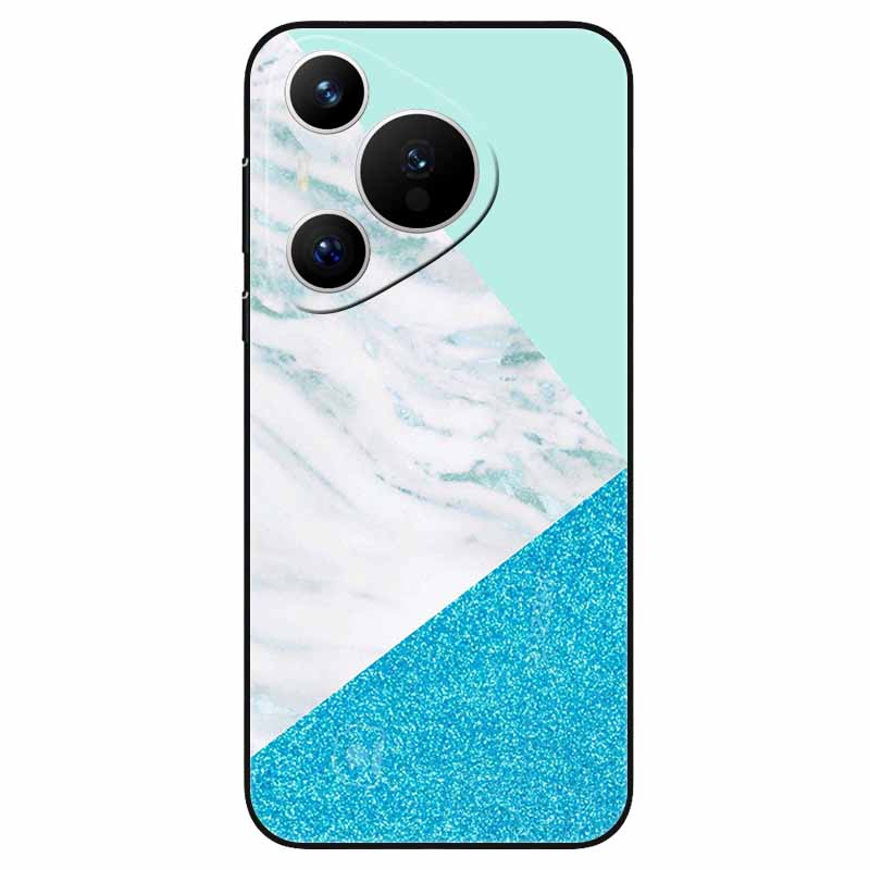 For Huawei Pura 70 / Pura70 Pro Case Soft Silicone Fashion Marble Shockproof Cover for Huawei Pura 70 Ultra P 70 Pro+ TPU Coque