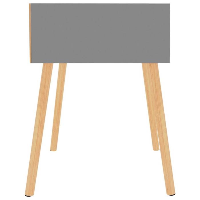 Maison Exclusive - Tables de chevet 2 pcs Gris 40x40x56 cm Bois d'ingénierie