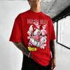 Dragon Ball Z "Majin Buu All Forms" Anime Black Oversized T-Shirt Oversized Streetwear Pop Rock Concert Fan Merch T-Shirt