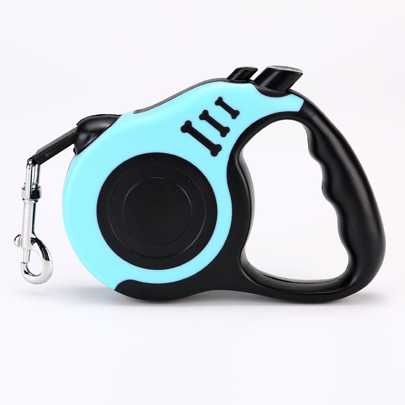 3m 5m Dog Leash for Small Dogs Cat Automatic Retractable Durable Nylon Lead Puppy Outdoor Travel Walking Hiking Traction Rope