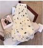 Plus Size Women's Flocking Chiffon Skirt, Loose Fit for 200-350 Jin, Fashionable and Comfortable
