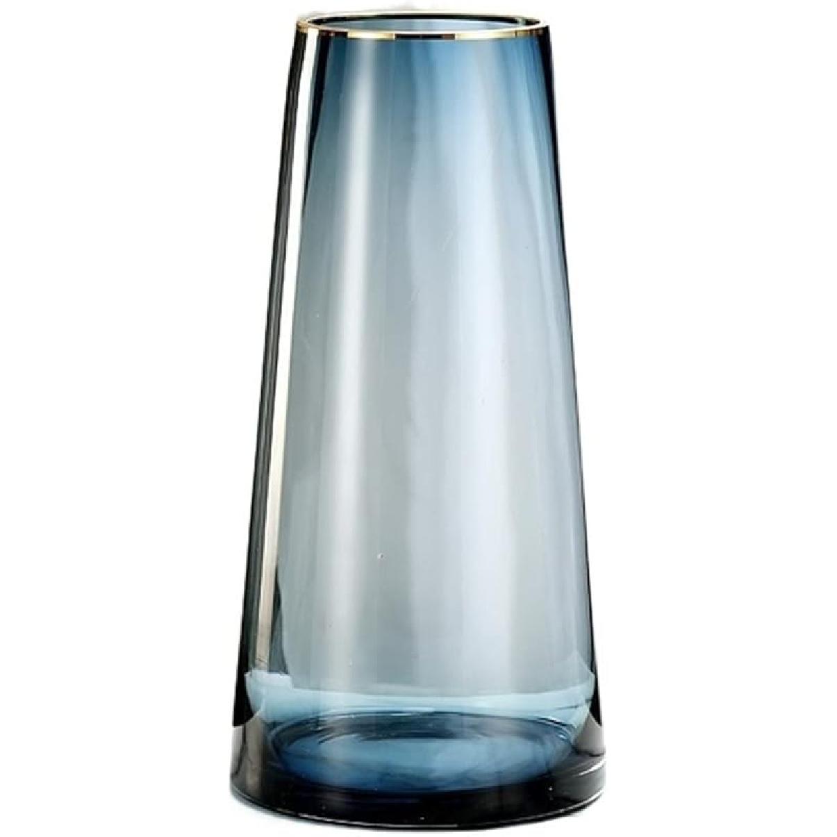 Flower Vase Modern Glass Vase Nordic Indoor Decor Nordic Flower Pot Home Decorative Living Room Decoration Flower Arrangement Decorative Vases (Color