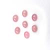 Dyed Pink Jade Oval Cabochon Loose Gemstone Lot 20 Pcs 7*9 MM 47 CT For Jewelry Making