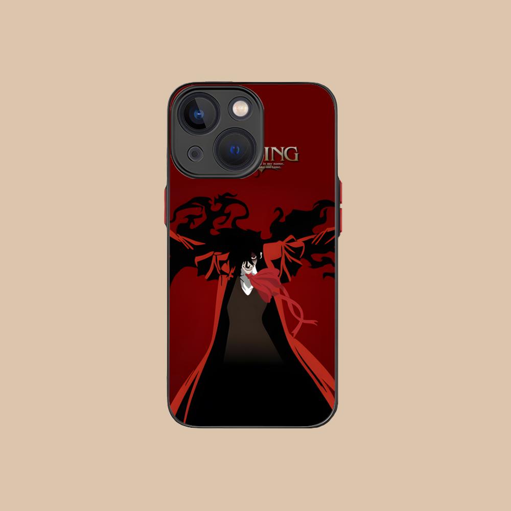 Alucard Hellsing Mobile Phone Case for iPhone 16 15 14 13 12 11 X XR XS 8 7 Pro Max Plus Mini Colour Printing Silicone Cover