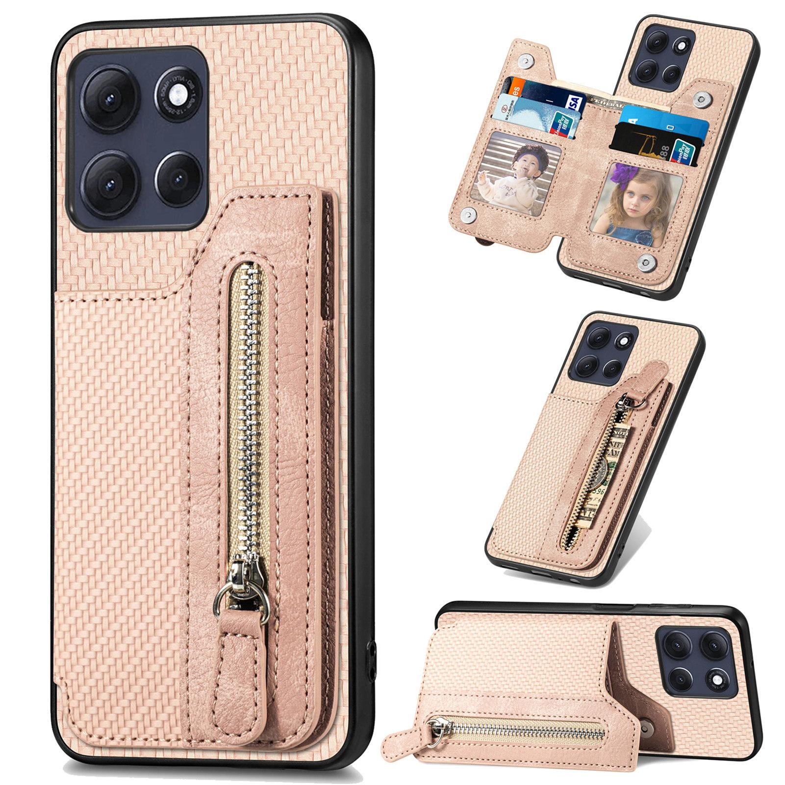 

Для Motorola Moto G86 5G Чохол Шкіра+ПК+ТПУ Гаманець на блискавці Чохол для телефону