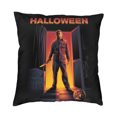 Halloween Horror Movie poszewka 40x40cm miękka luksusowa rzuć poszewka na poduszkę Home Decor pościel biuro Sofa poszewka na poduszkę Dakimakura