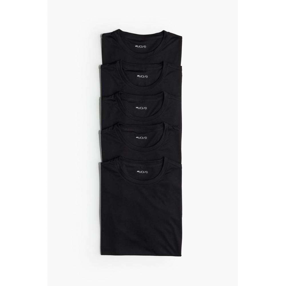 

HM Sport Top Regular Fit dryMove 5 предметов комплект черный S