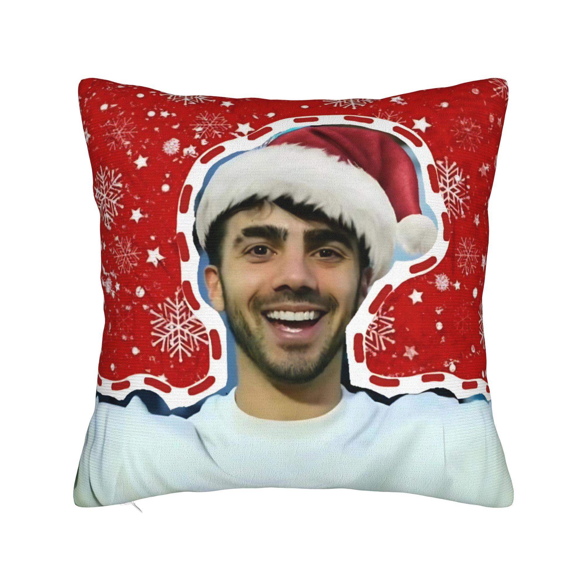 

Jeff Satur Black tie Square Pillow Case Cushion Covers Novelty Zipper Decor Throw Pillow Case Cover for Sofa 40x40cm 30x30cm 12x12in