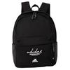 Adidas Recycled Polyester Backpack Regular Unisex Black & Gray White Adidas IX6802