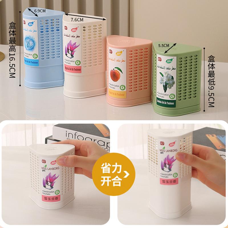 Aromaterapia Solida per la Casa con Concentrazione Regolabile, Deodorante per Ambienti, Rimozione Odori per Auto, Bagno e WC