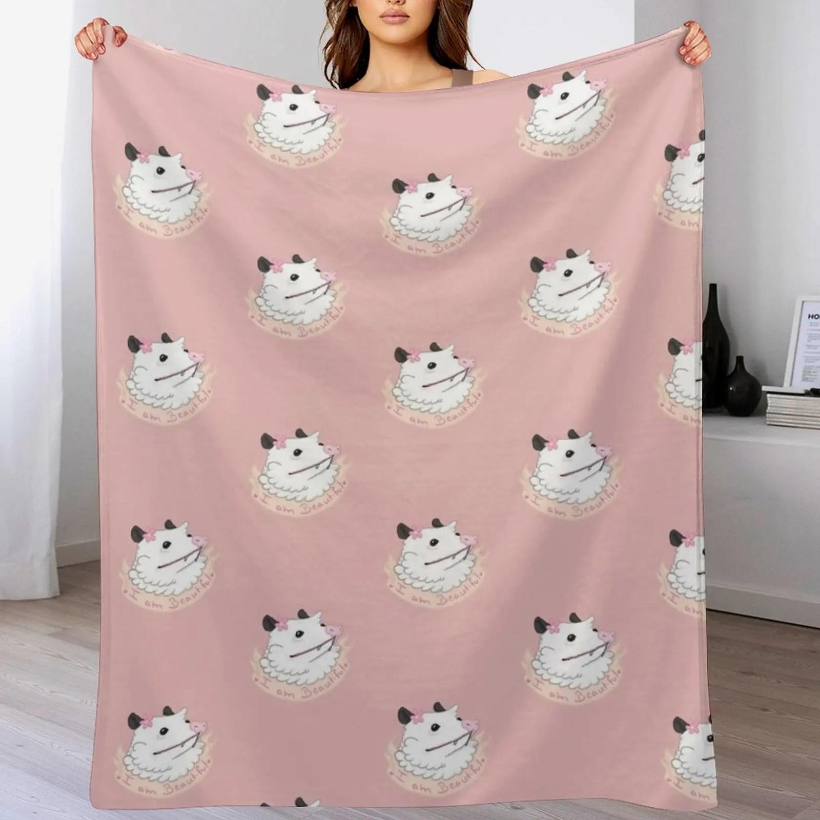 

Bootiful Throw Blanket Air Conditioner Soft Blanket for Office Home 102x76cm(40x30in)