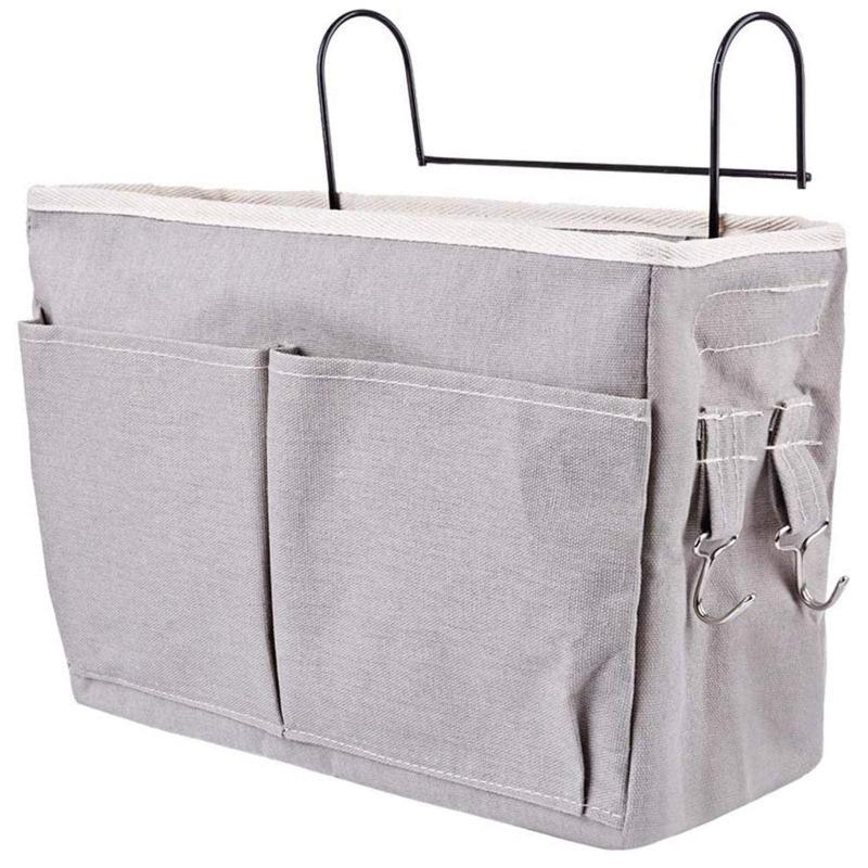 Taška na posteľ s drôteným rámom Organizér na posteľ Závesná taška na poschodovú posteľ Taška na uloženie slúchadiel na časopisy