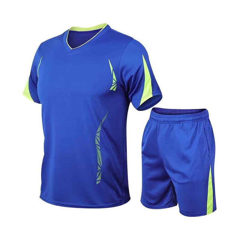 Longchan Breathable Crew Neck Sports T-Shirt Set
