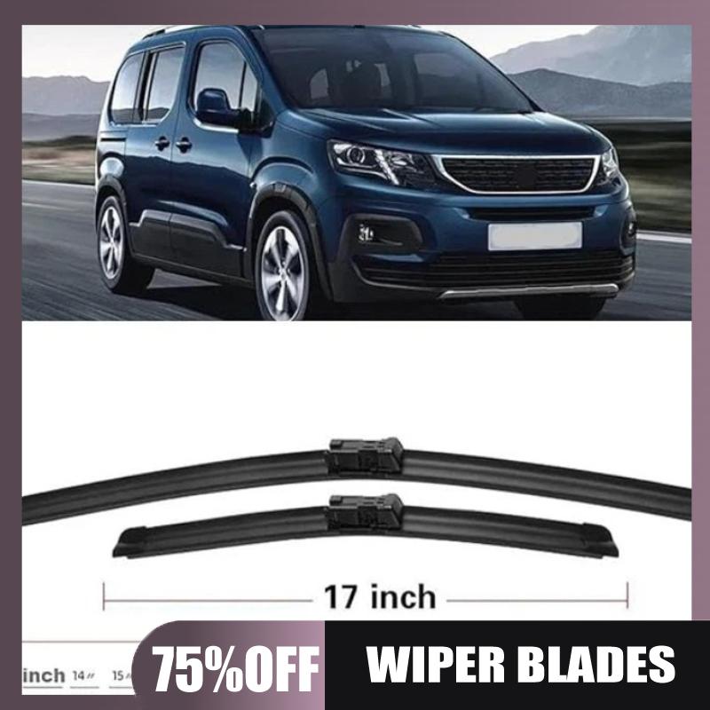 Suitable for Peugeot Rifter 2018-2020LHD Front Wiper Windshield Wiper 26'+17'