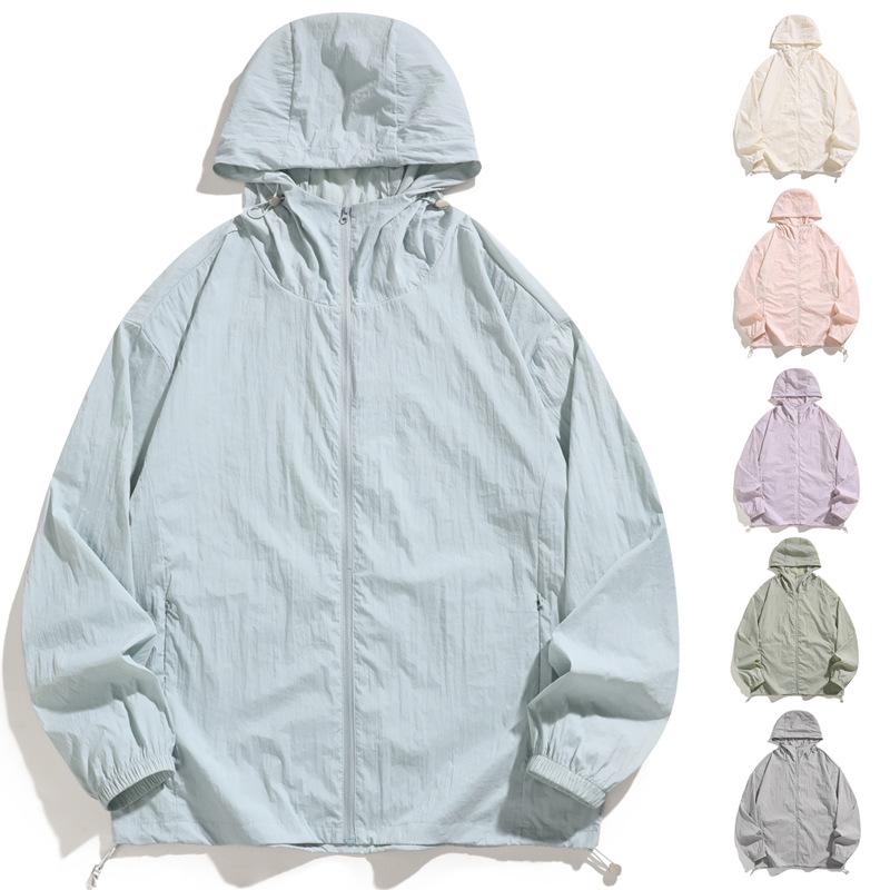 UPF50+ Men's & Women's Summer Hooded Jacket - Quick-Dry, Light, Breathable, Sun-Protective Couple Style