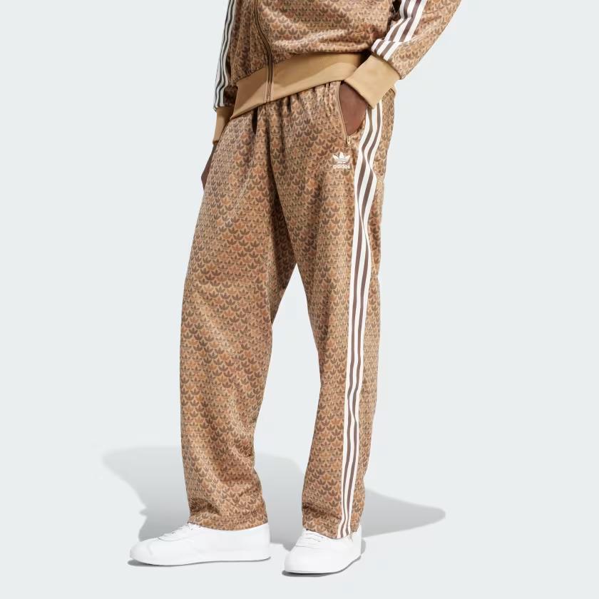Adidas FireBird Classic Mono Track Pants Earth Strata Men Streetwear IS2922