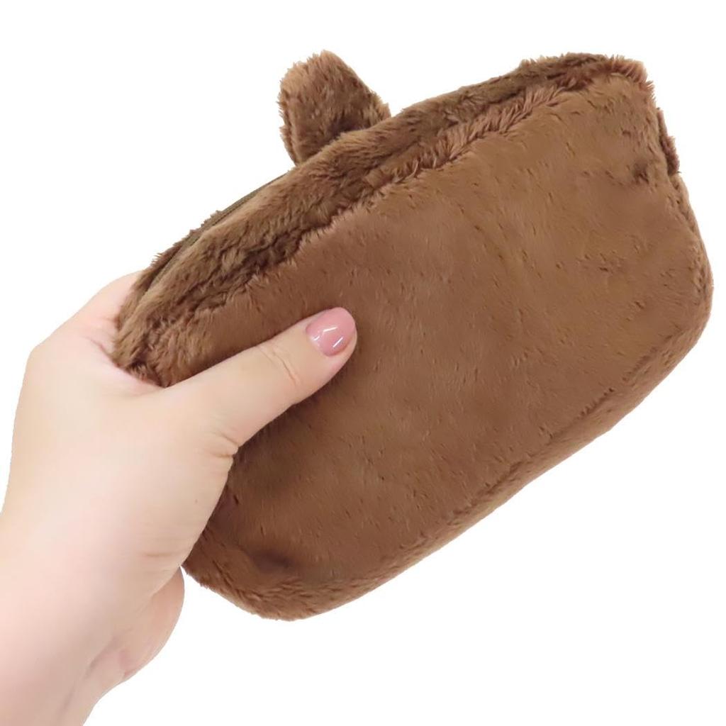 Unique Monchhichi Square Pouch W20 Monchhichi-chan Size Approx. D5.5 H14.5 MC-0006GL