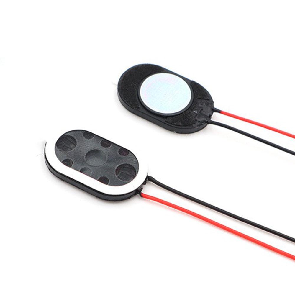 5Piece/batch 8 ohm 1 watt small speaker connector 2415 mobile phone tablet micro speaker 24 × 15 mm oval speaker with 60 mm cable Ard ui no