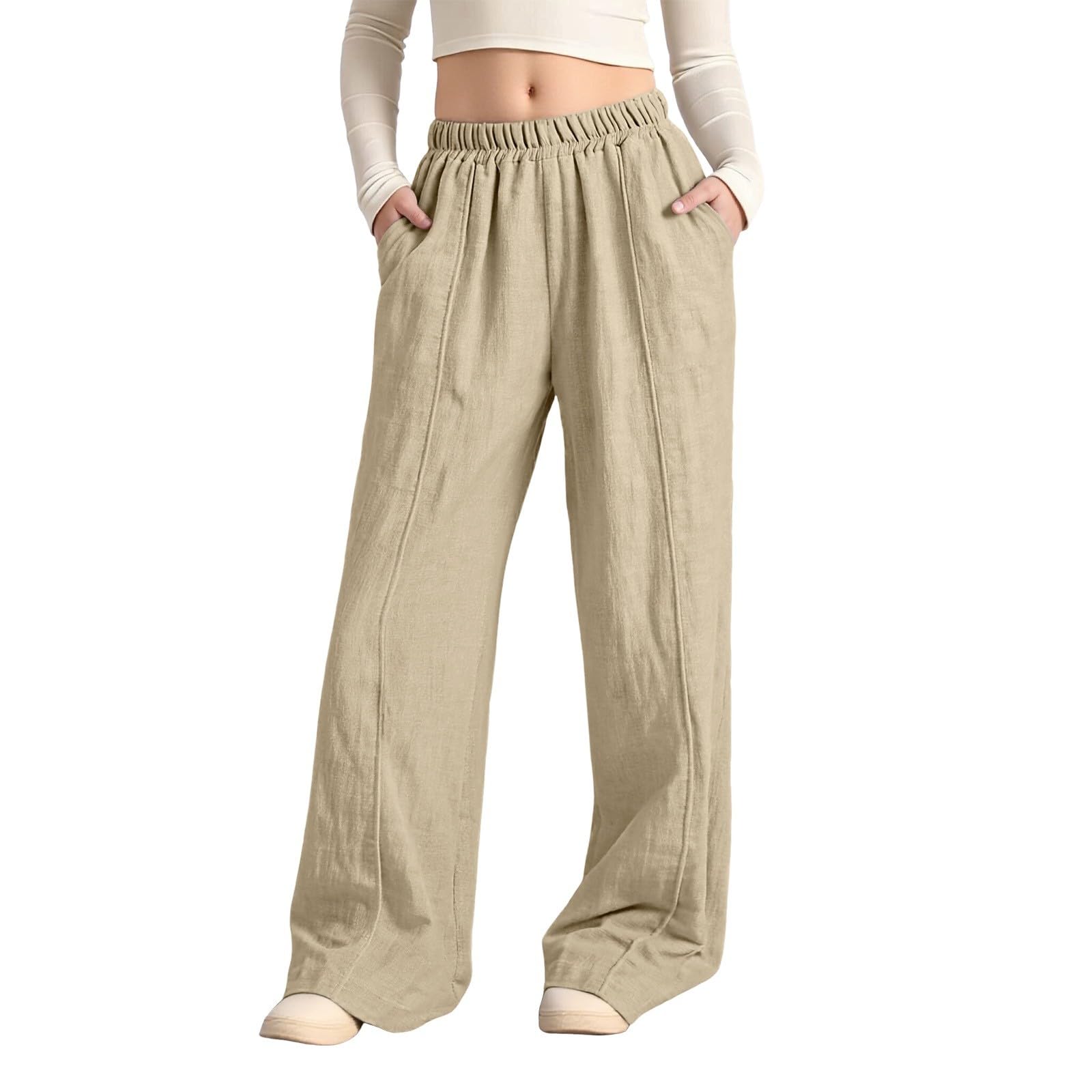 

Boys Girls Children s Loose Casual Fashion Comfy Pants 140 білий