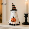 Halloween Tischdekoration für drinnen, Geister-Ornament, Niedliche Skulptur, Langlebiges Harz, Gruselige Heimtischdekoration für Party, Festliches Regal-Mittelstück, Schreibtisch im Büro