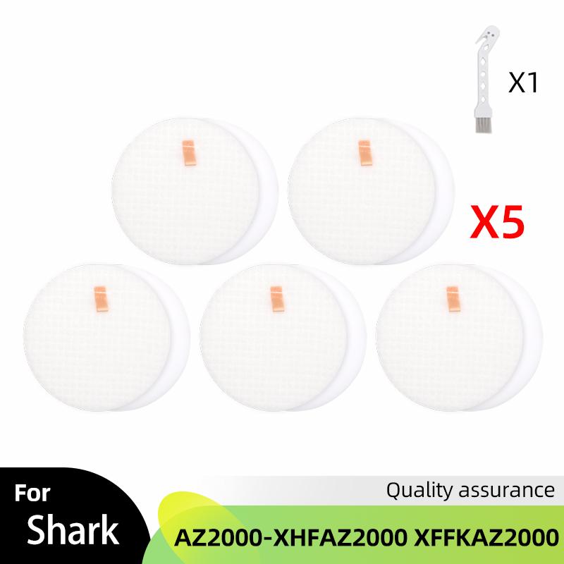 Main Brush HEPA Filter Foam and Felt Filter Parts for Shark AZ2000 / AZ2000W / AZ2002 Robot Vacuum Cleaner Accessories