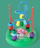 Kids 8-Note Xylophone Lacing Clock Rainbow Tower Four Sets Column Shape Board Worm Twist Baby Educational Toy MHWJ-003
