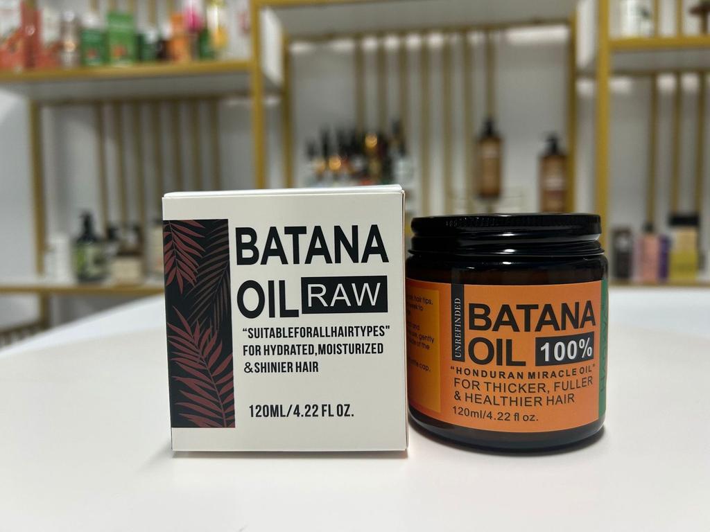 100% Unraffiniertes Batana-Öl für dickeres, volleres Haar Natürliche Kopfhaut-Haarbehandlung