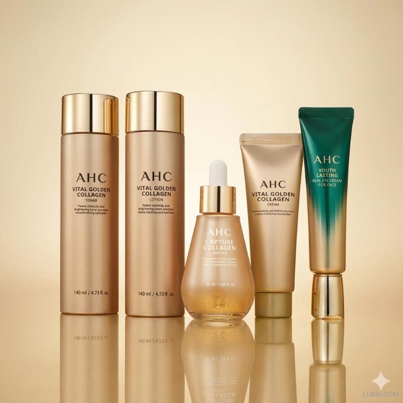 AHC Vital Golden Collagen Youth Celková péče 5dílná sada