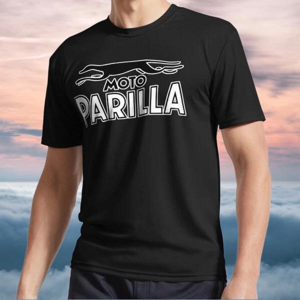 

New Shirt Moto Parilla Essential Logo TEE T-Shirt Funny Size S to 5XL 2XL
