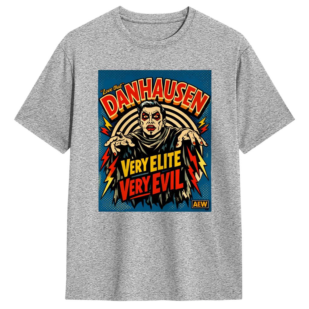 Danhausen Wrestling AEW T-Shirt Sommer Baumwoll-T-Shirts Für Herren Mode Lässiges T-Shirt Kurzarm Y2K Retro Kleidung