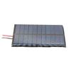 5V 120mA 0.8W Small Solar Plate Cell With Wire Polycrystalline Solar Cells Charging Panel Solar Cell Plate for Light