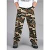 Multi-functional Outdoor Casual Pants Men Camouflage Pants Multi-pocket Overalls Trousers