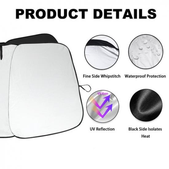 Custom For Toyota Highlander 2008-2013 Car Windshield Sun Shade Anti UV Cover