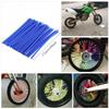 36pcs New Motorcycle Wheel Rim Spoke Wrap Kit Skin Cover 6.7 Inch For MX Motocross Dirt Pit Bike Enduro Supermoto Honda Suzuki